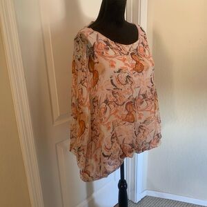 Marella Women's Elegant Bubble Printed Top